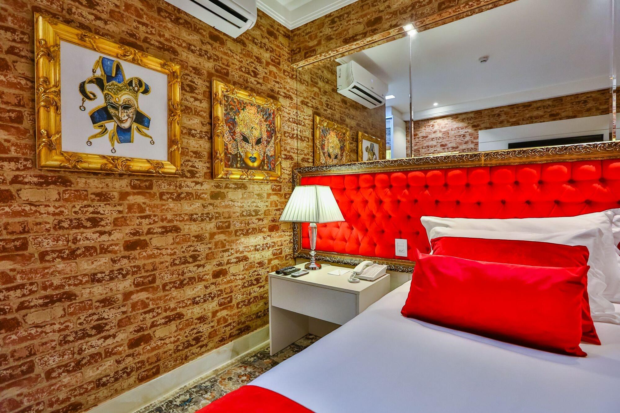 Golden Lis Hotel Boutique Goiânia Exterior foto A room at the hotel